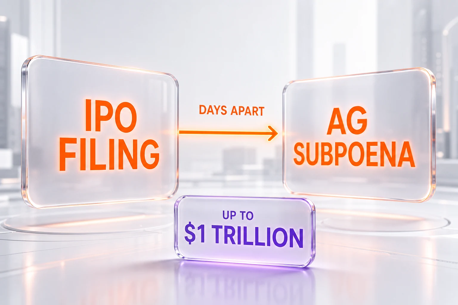 Timeline of OpenAI IPO filing and multistate subpoena June 2026