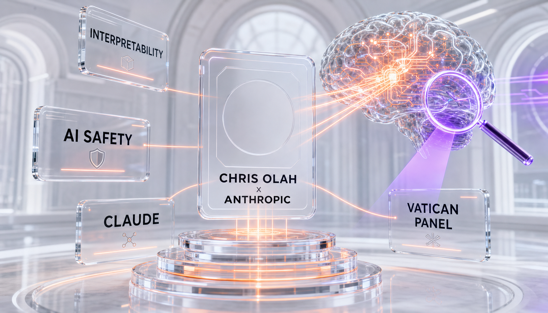 Chris Olah x Anthropic — interpretability research as the technical bridge to the AI moral discourse