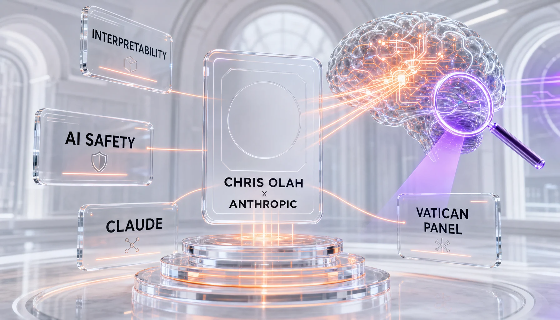 Chris Olah x Anthropic — interpretability research as the technical bridge to the AI moral discourse