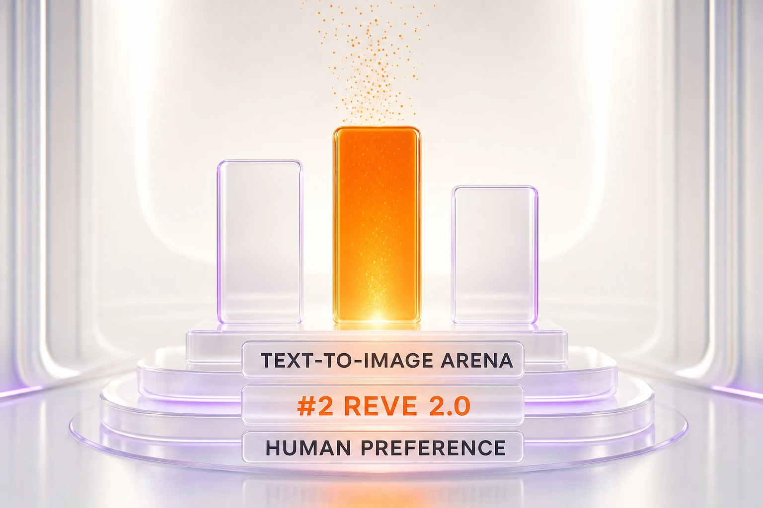 Reve 2.0 ranks second on the Text-to-Image Arena human-preference leaderboard behind GPT Image 2 and ahead of Nano Banana 2