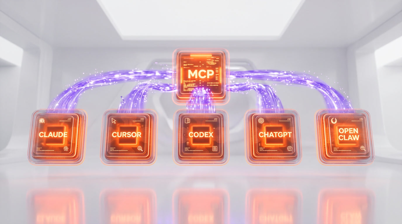 MCP-compatible agents reported for Robinhood — Claude, Cursor, Codex, ChatGPT, Open Claw