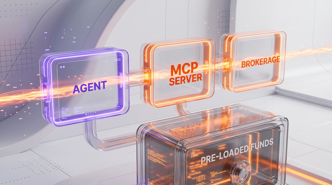 How Robinhood Agentic Trading connects an AI agent to MCP servers with guardrails