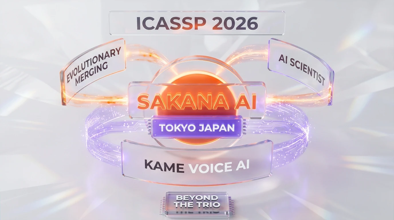 Sakana AI Tokyo lab positioning in the voice AI research landscape