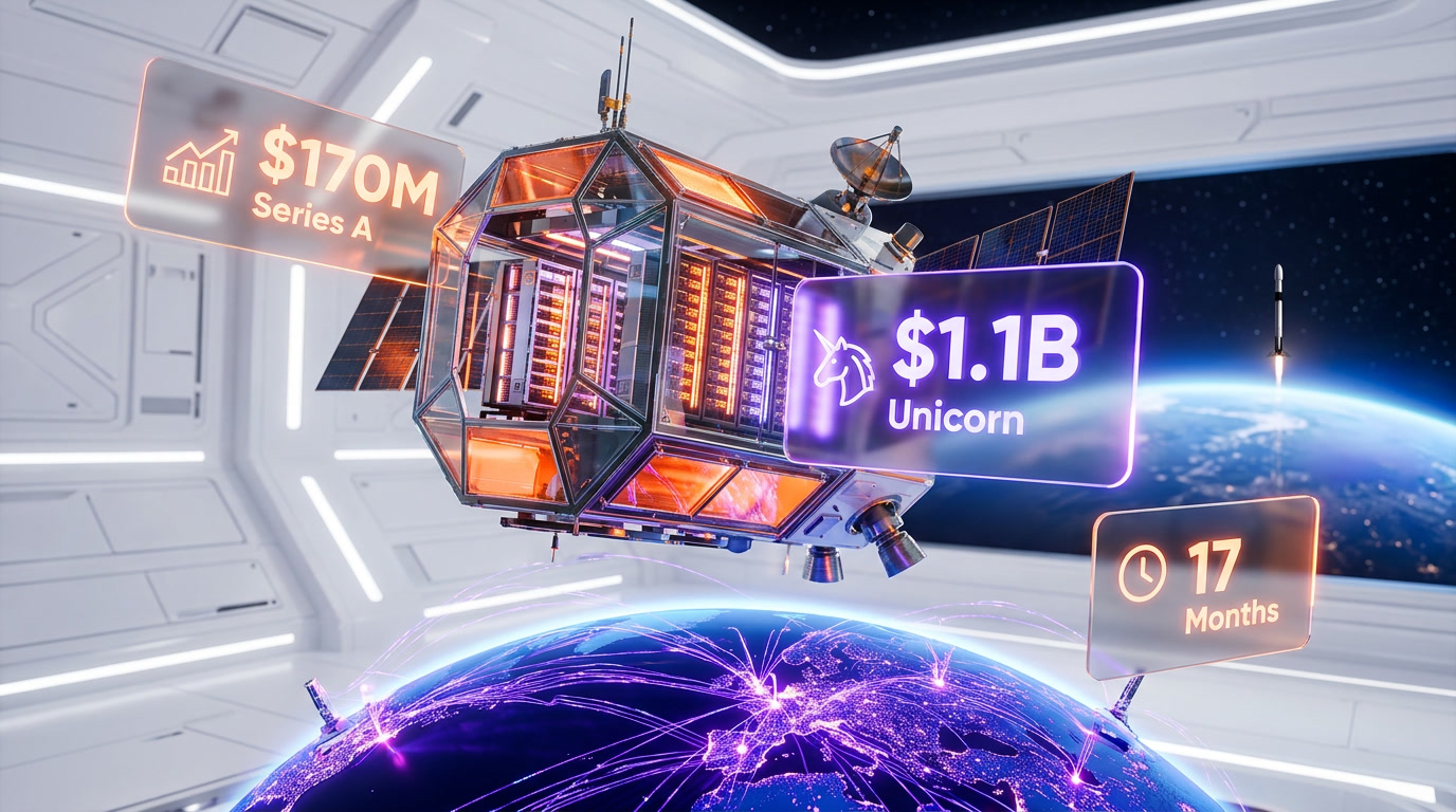 Starcloud orbital AI data center — GPU satellite constellation in low Earth orbit