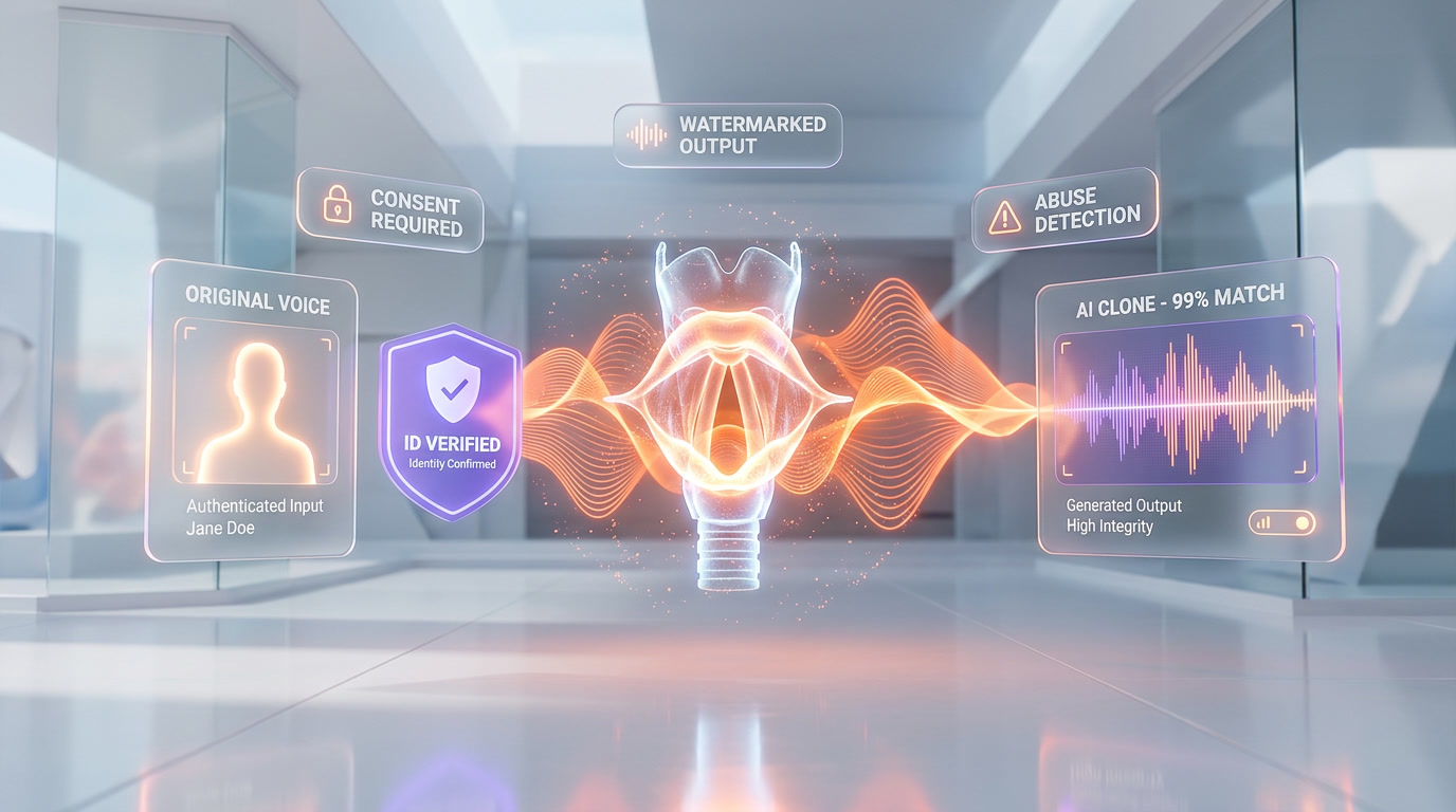 Suno v5.5 Voice Cloning feature � live identity verification and private voice model creation for AI music generation