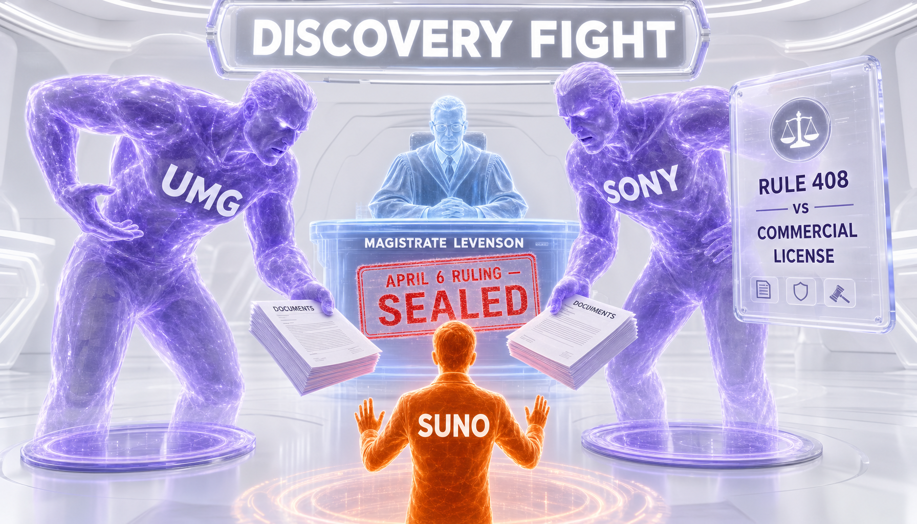 UMG and Sony pushing for discovery access to Suno-Warner Music settlement terms in District of Massachusetts copyright lawsuit