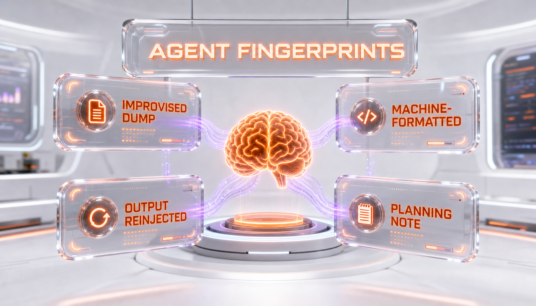 Four behavioral signatures that prove an autonomous agent, not a human, was driving