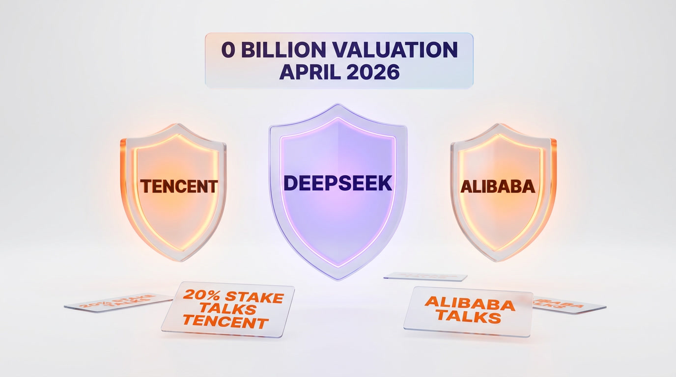 Tencent and Alibaba negotiate investment in DeepSeek at $20 billion plus valuation, with Tencent proposing 20% stake in April 2026