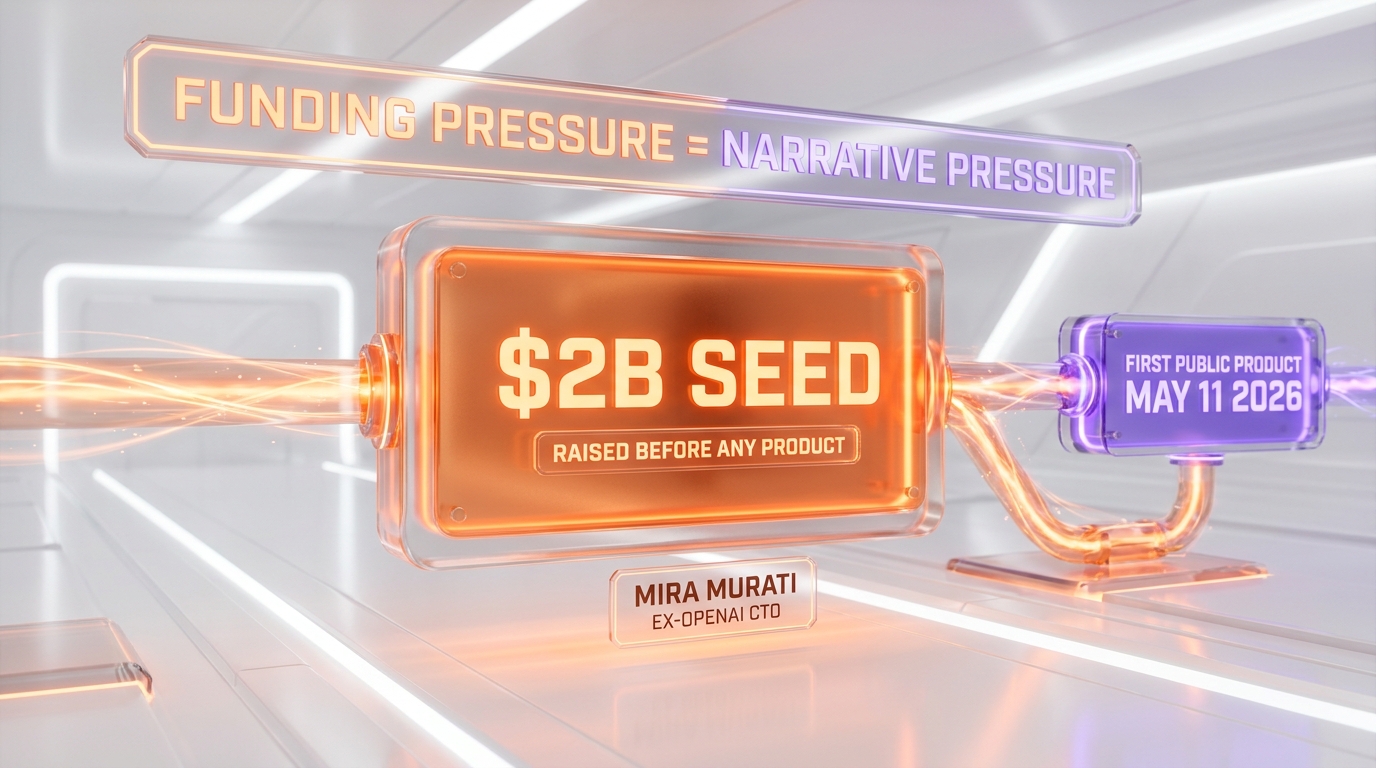 Mira Murati Thinking Machines Lab $2B seed strategic timing