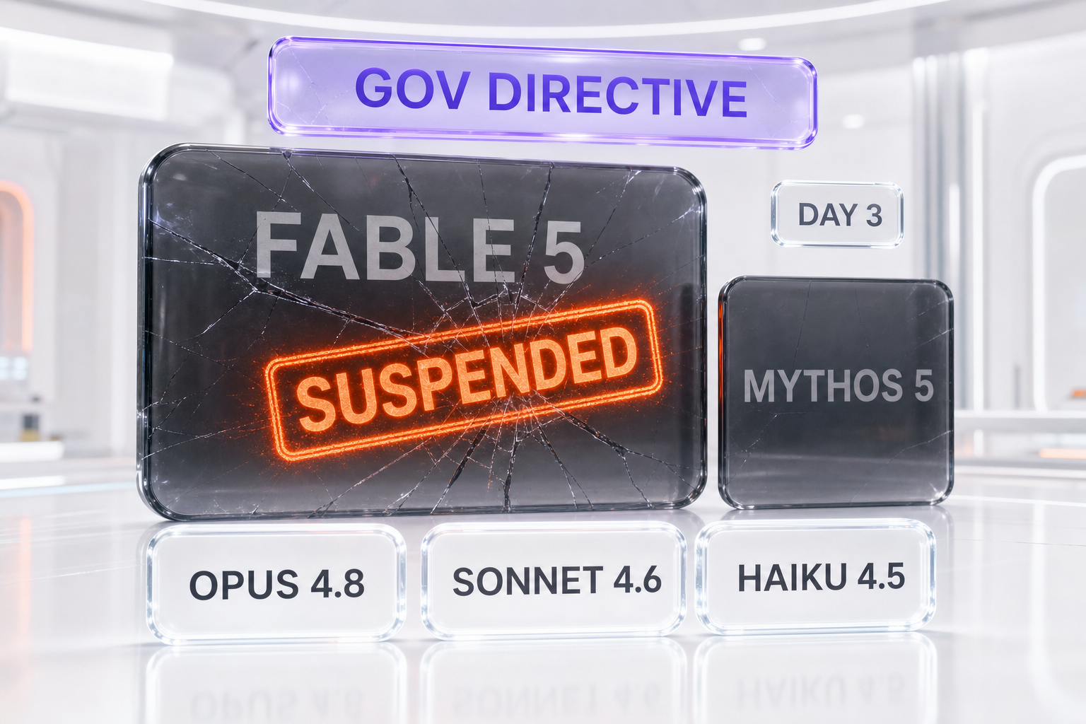 US government suspends Claude Fable 5 and Mythos 5 for all foreign nationals, three days after launch