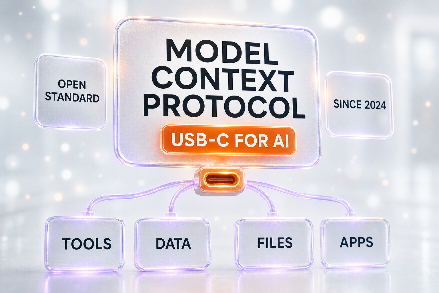 What Is MCP (Model Context Protocol)? — Illustration