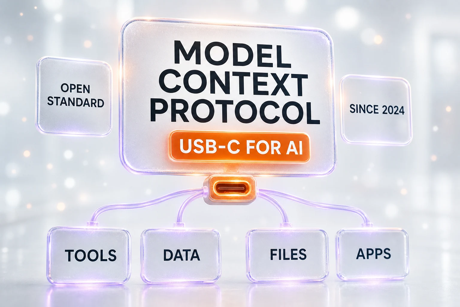 What Is MCP (Model Context Protocol)? — Illustration