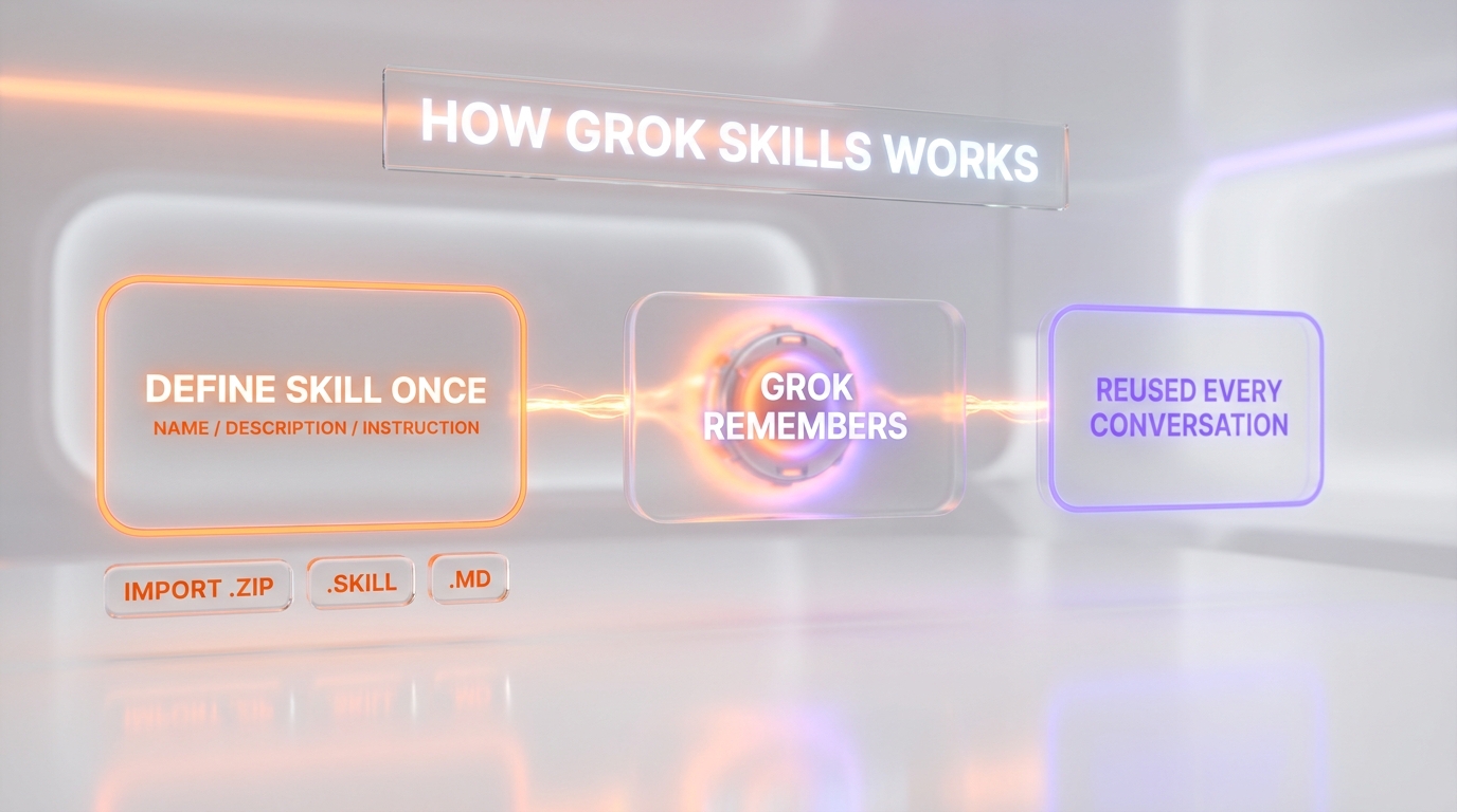Grok Skills cross-conversation persistence — how it works