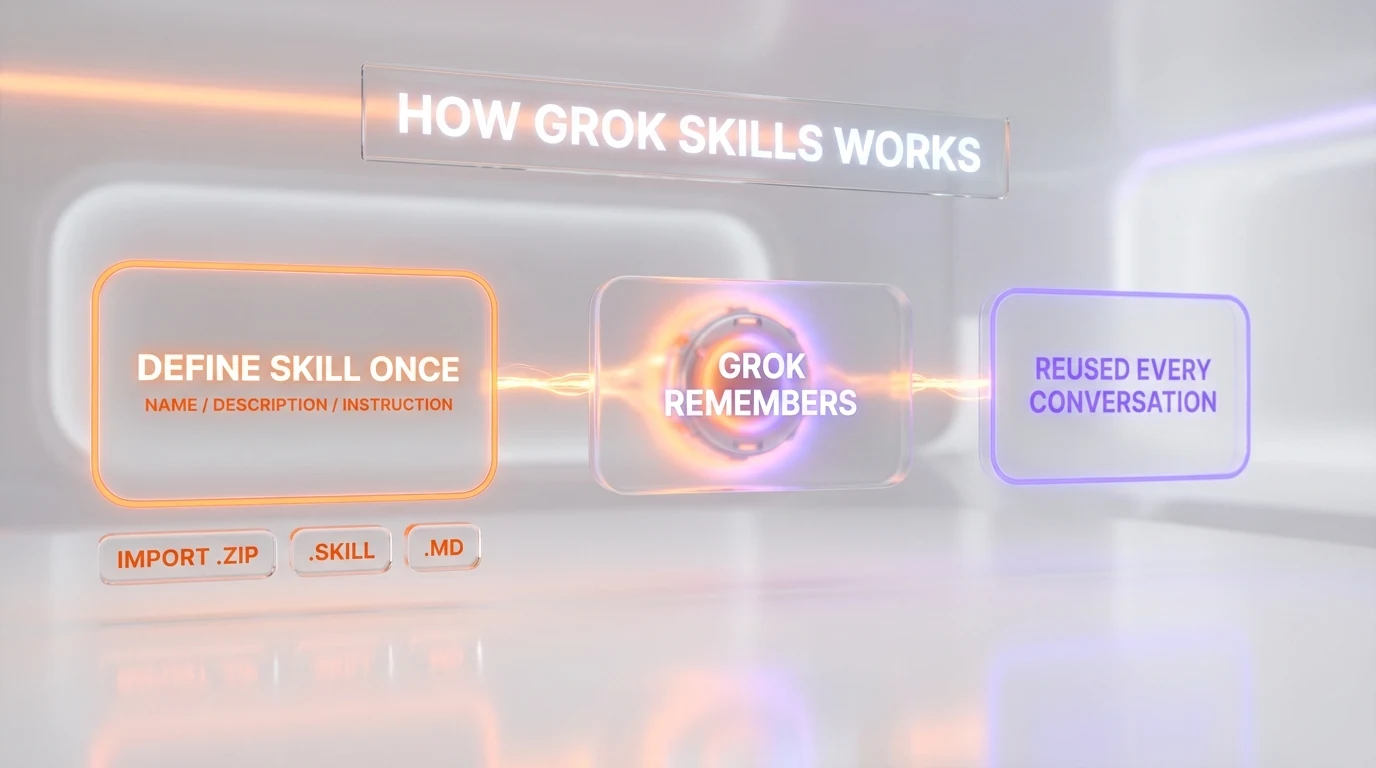 Grok Skills cross-conversation persistence — how it works