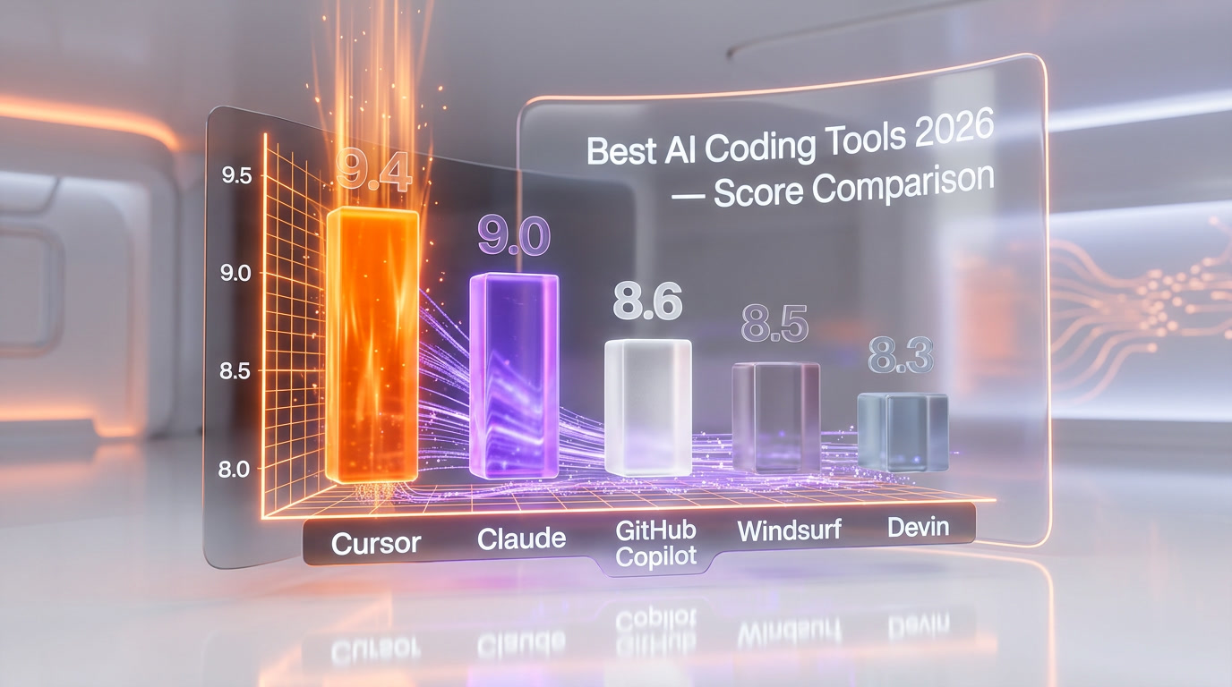 Best AI Coding Tools 2026 — Scores