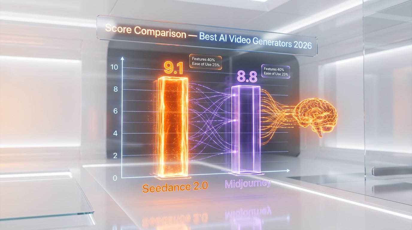 Best AI Video Generators 2026 — Scores