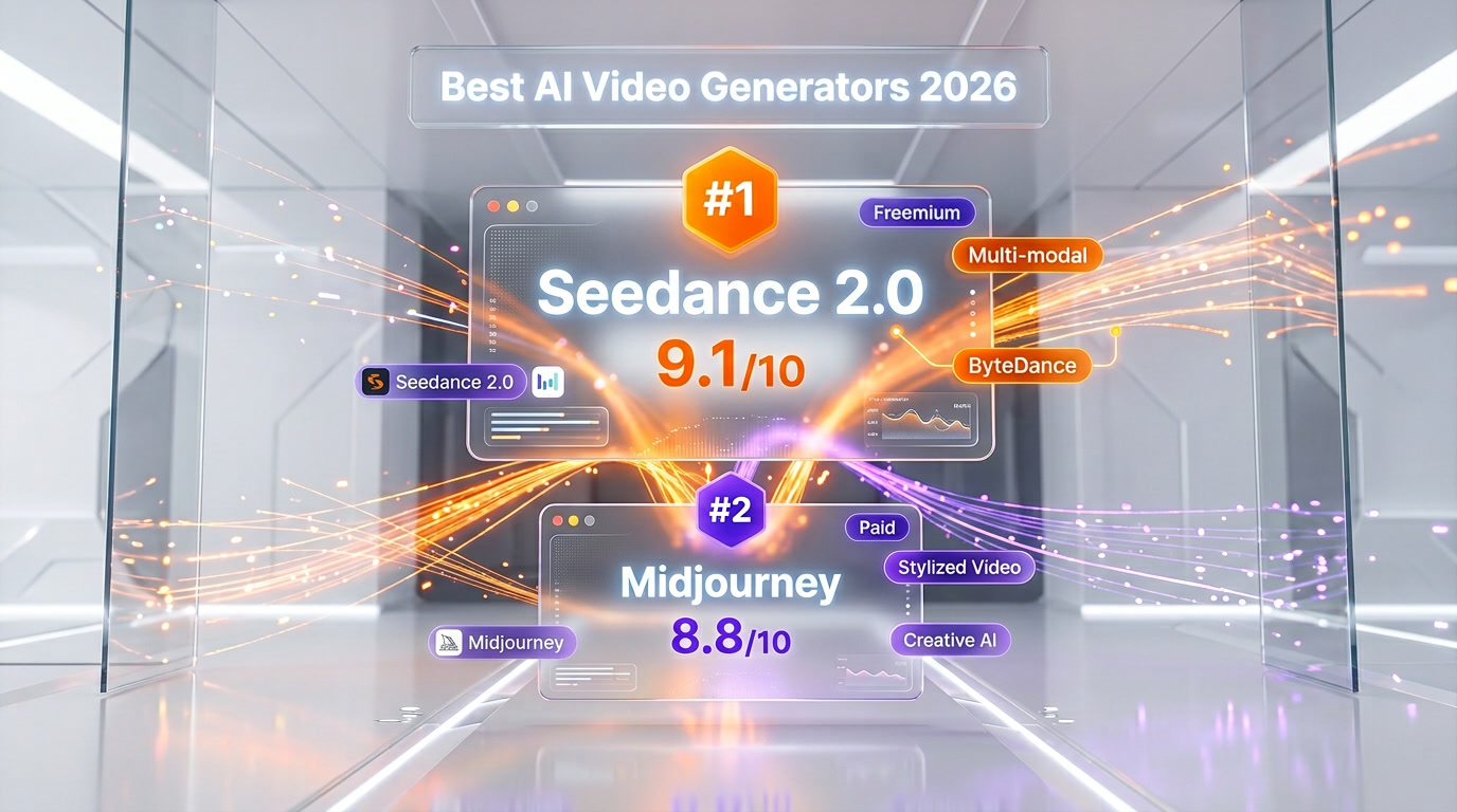 Best AI Video Generators 2026 — Ranking
