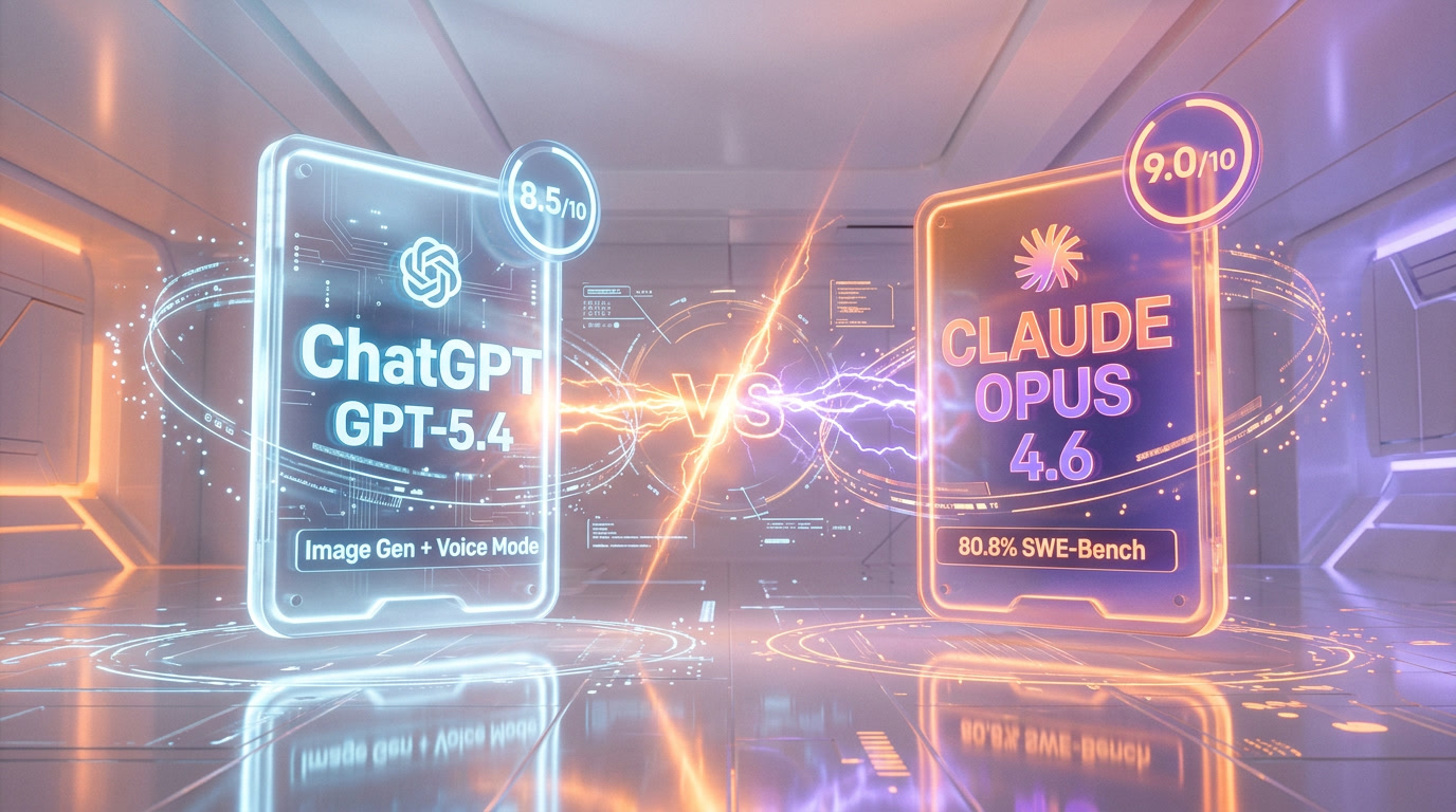 ChatGPT vs Claude: Complete AI Assistant Comparison 2026 — Hero