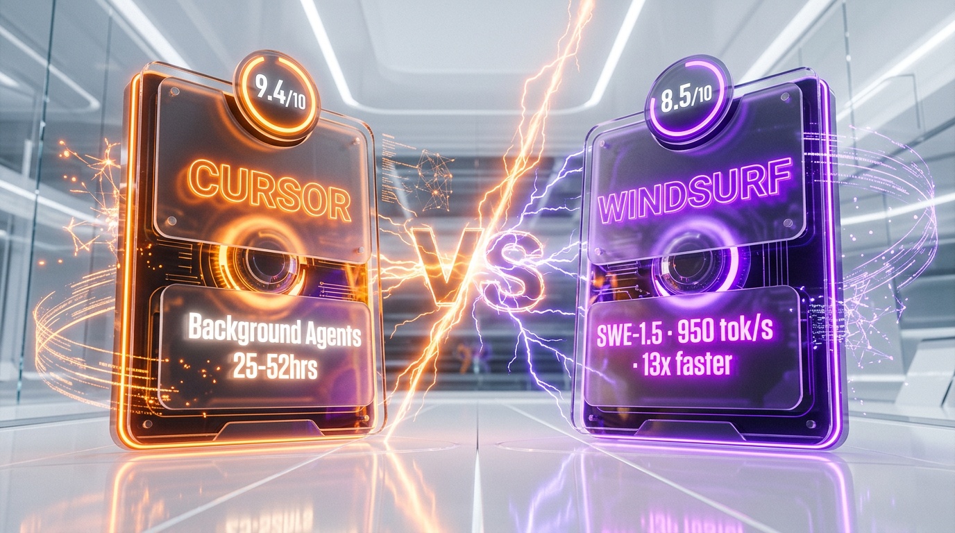 Cursor vs Windsurf: Which AI IDE Should You Use in 2026? — Hero