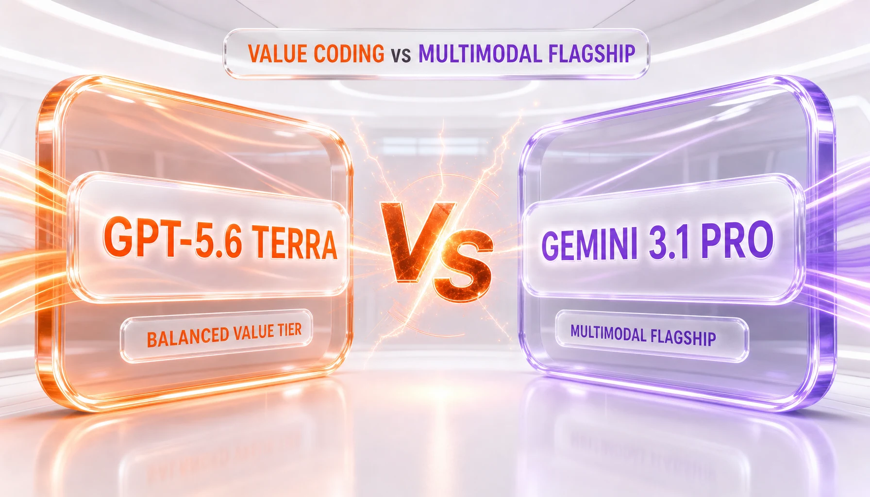 GPT-5.6 Terra vs Gemini 3.1 Pro — OpenAI's balanced value tier against Google DeepMind's multimodal flagship, compared side-by-side by ThePlanetTools
