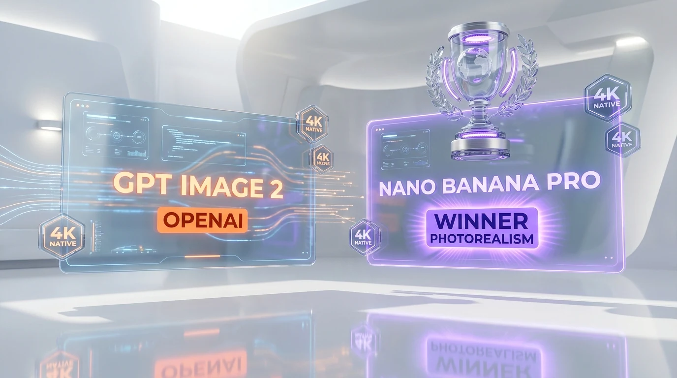 Photorealism quality showdown — Nano Banana Pro wins on portrait realism, both deliver native 4K