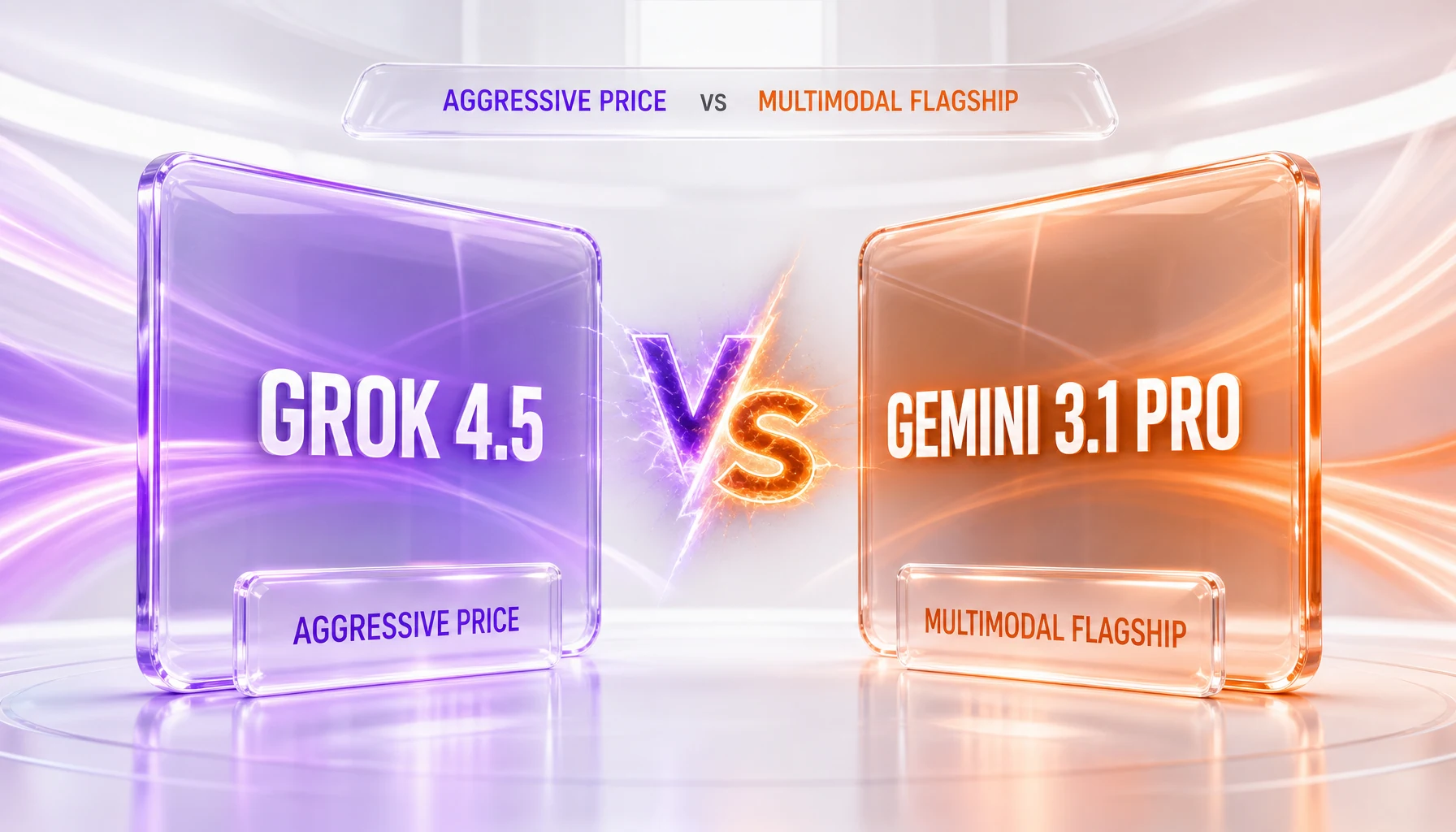 Grok 4.5 vs Gemini 3.1 Pro — SpaceXAI's aggressively priced flagship against Google DeepMind's multimodal flagship, compared side-by-side by ThePlanetTools