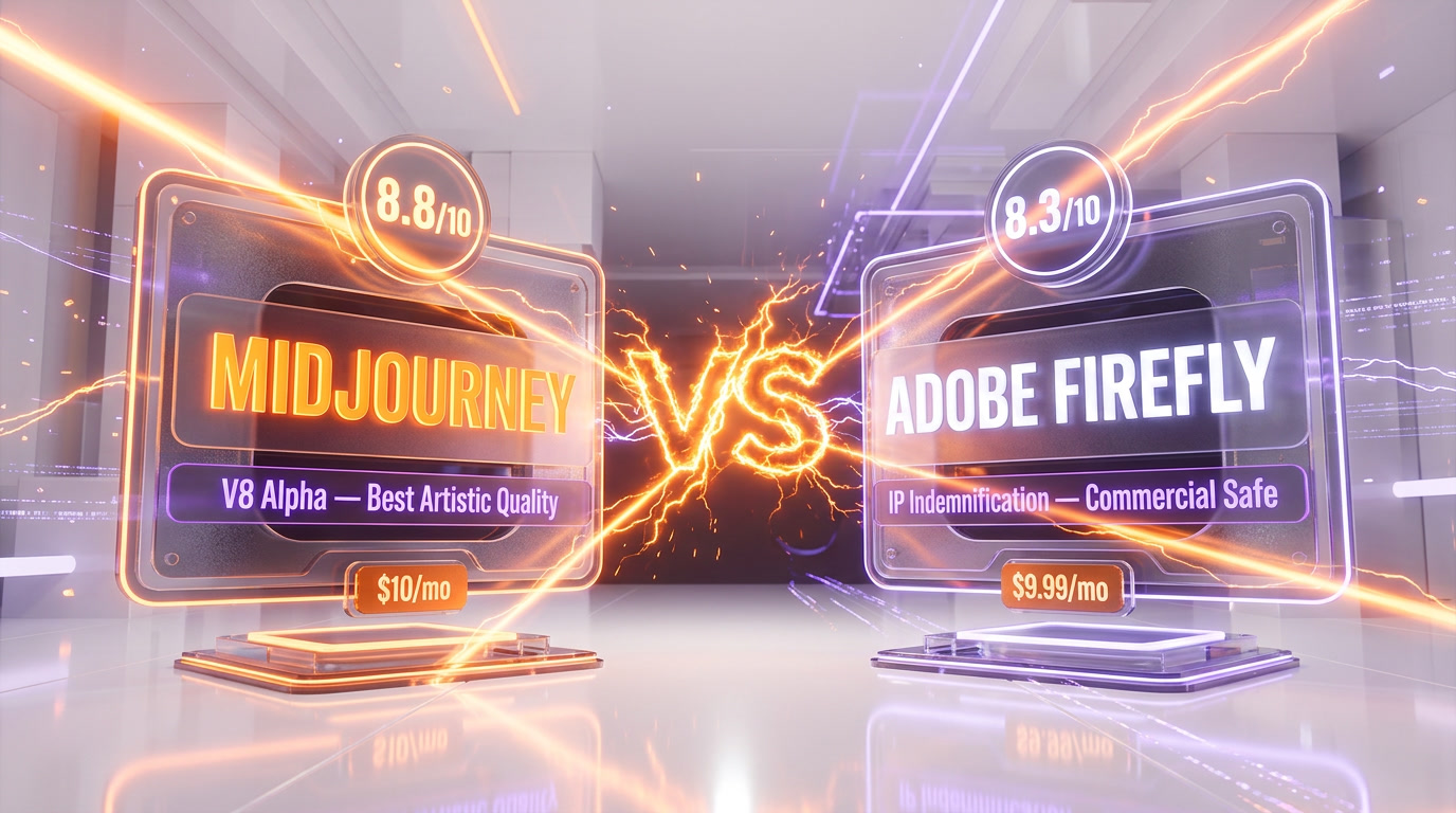 Midjourney vs Adobe Firefly: Best AI Image Generator for Creatives in 2026? — Midjourney vs Firefly Showdown