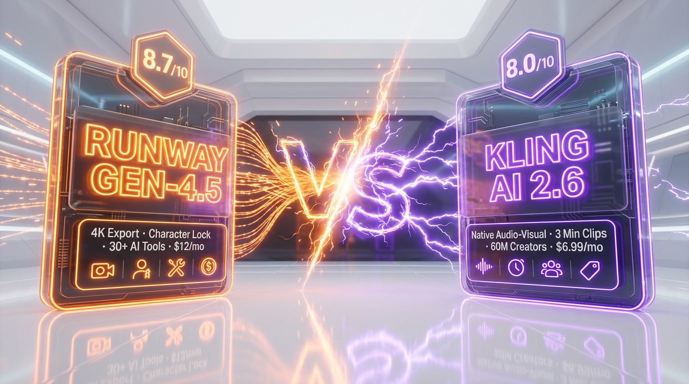 Runway vs Kling AI: Best AI Video Generator for Filmmakers in 2026? — Runway vs Kling AI Showdown