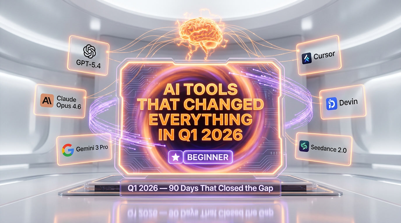 AI Tools That Changed Everything in Q1 2026 — Guide Cover