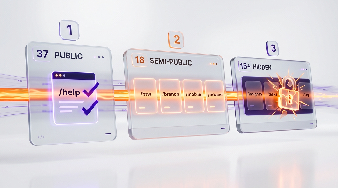 40+ Hidden Commands in Claude Code You Can Use Right Now — Command Tiers Workflow