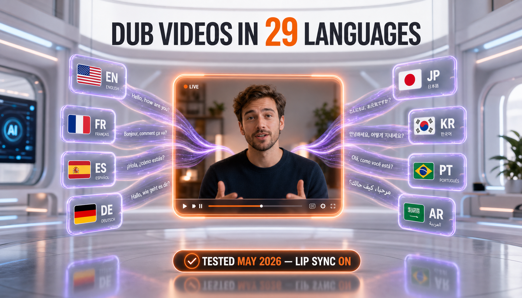 How to dub videos with ElevenLabs — beginner tutorial, 25 minutes
