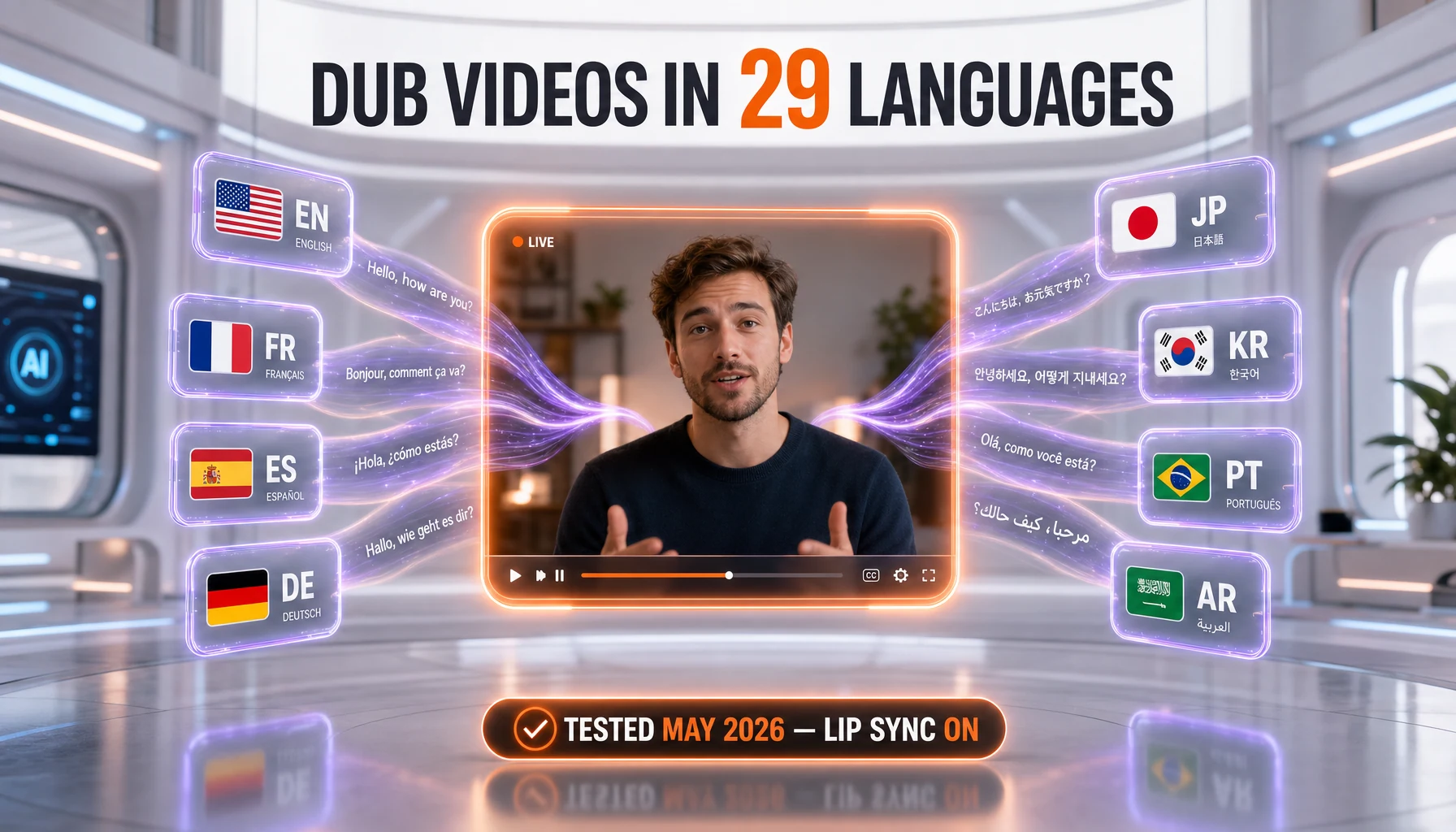 How to dub videos with ElevenLabs — beginner tutorial, 25 minutes