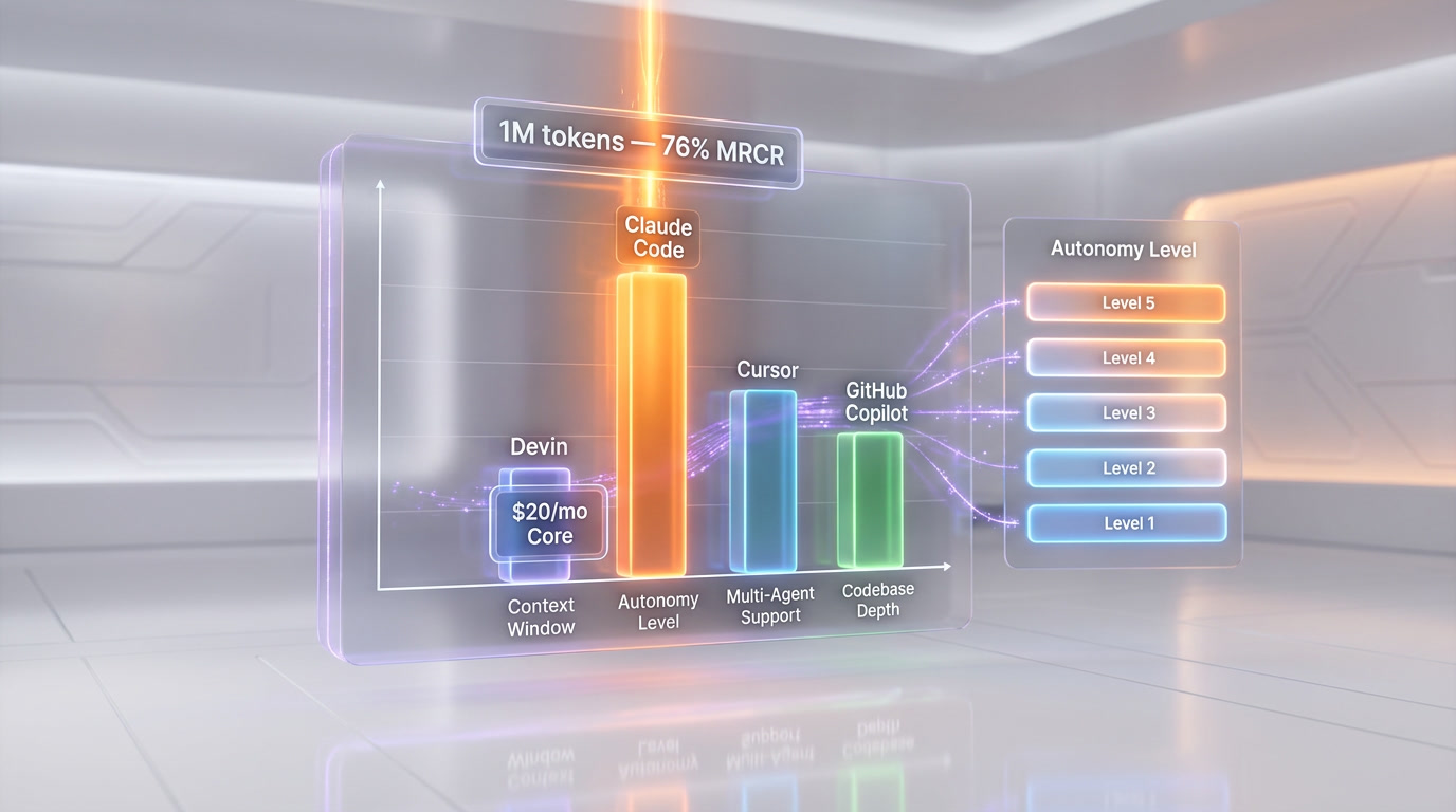 The Rise of AI Agents: From Devin to Claude Code — What Developers Need to Know — AI Coding Tools Comparison Chart