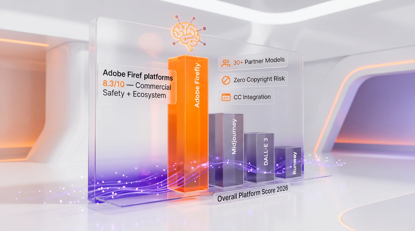Adobe Firefly — Firefly vs Competitors Chart