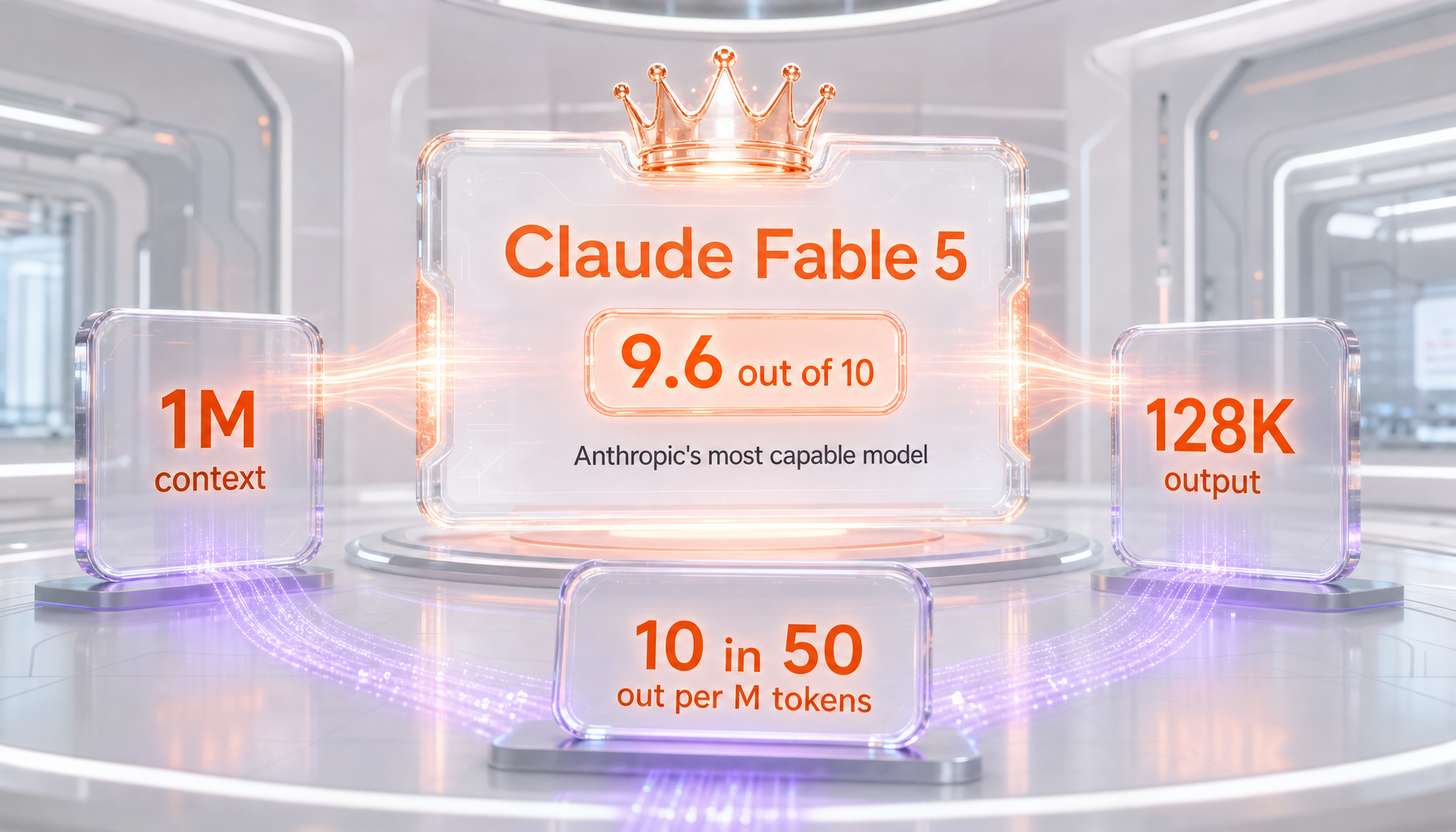 Claude Fable 5 — Hero / OG Image