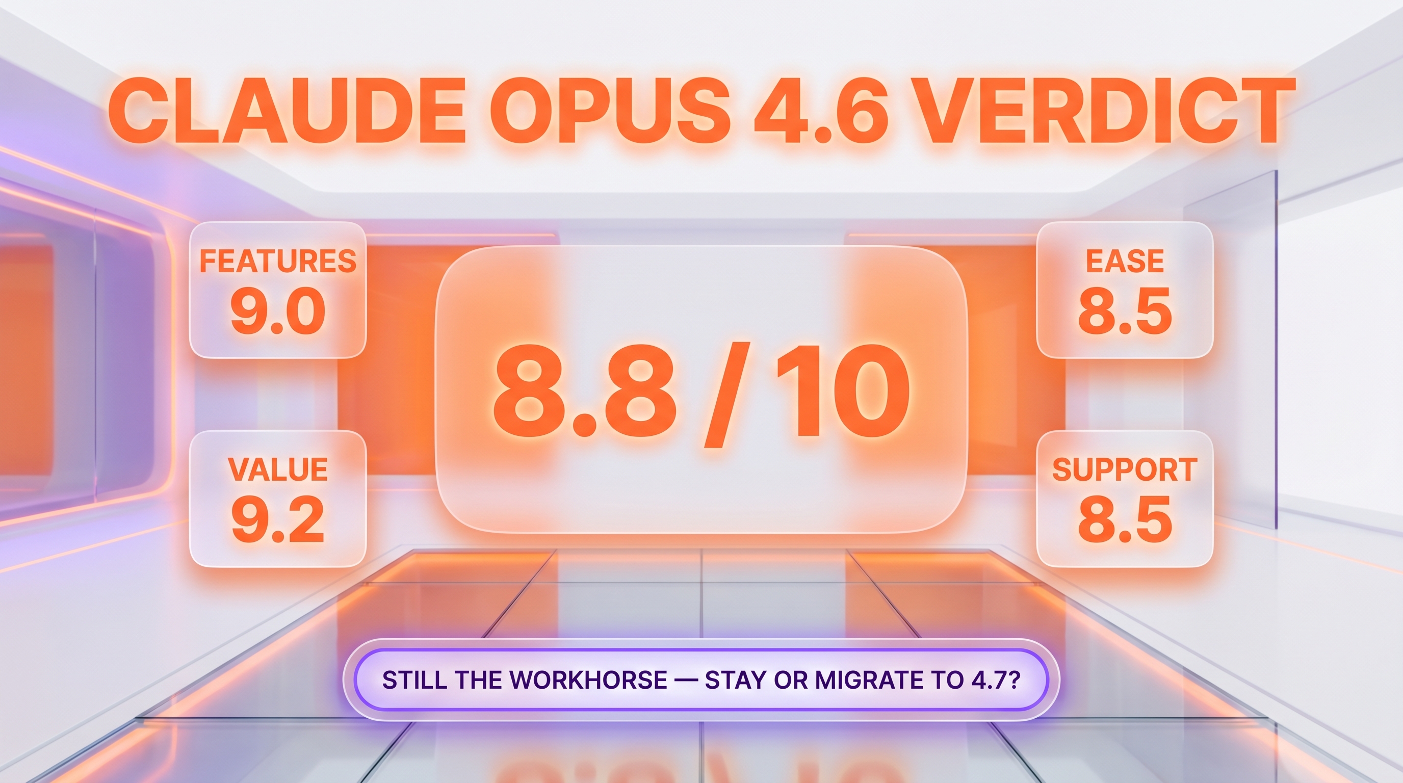 Claude Opus 4.6 verdict — 8.8 out of 10, legacy flagship still useful for cost-sensitive batch and Fast Mode
