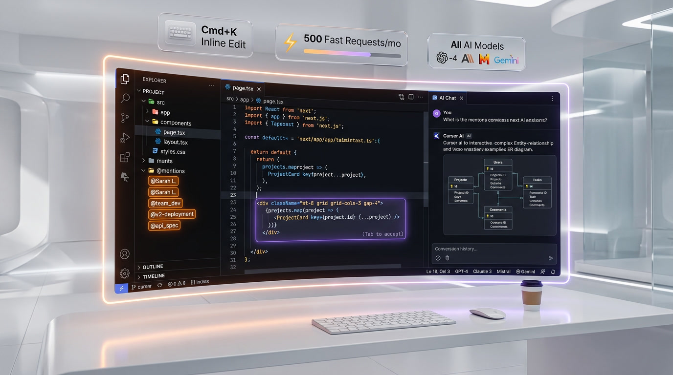 Cursor — Dashboard Interface
