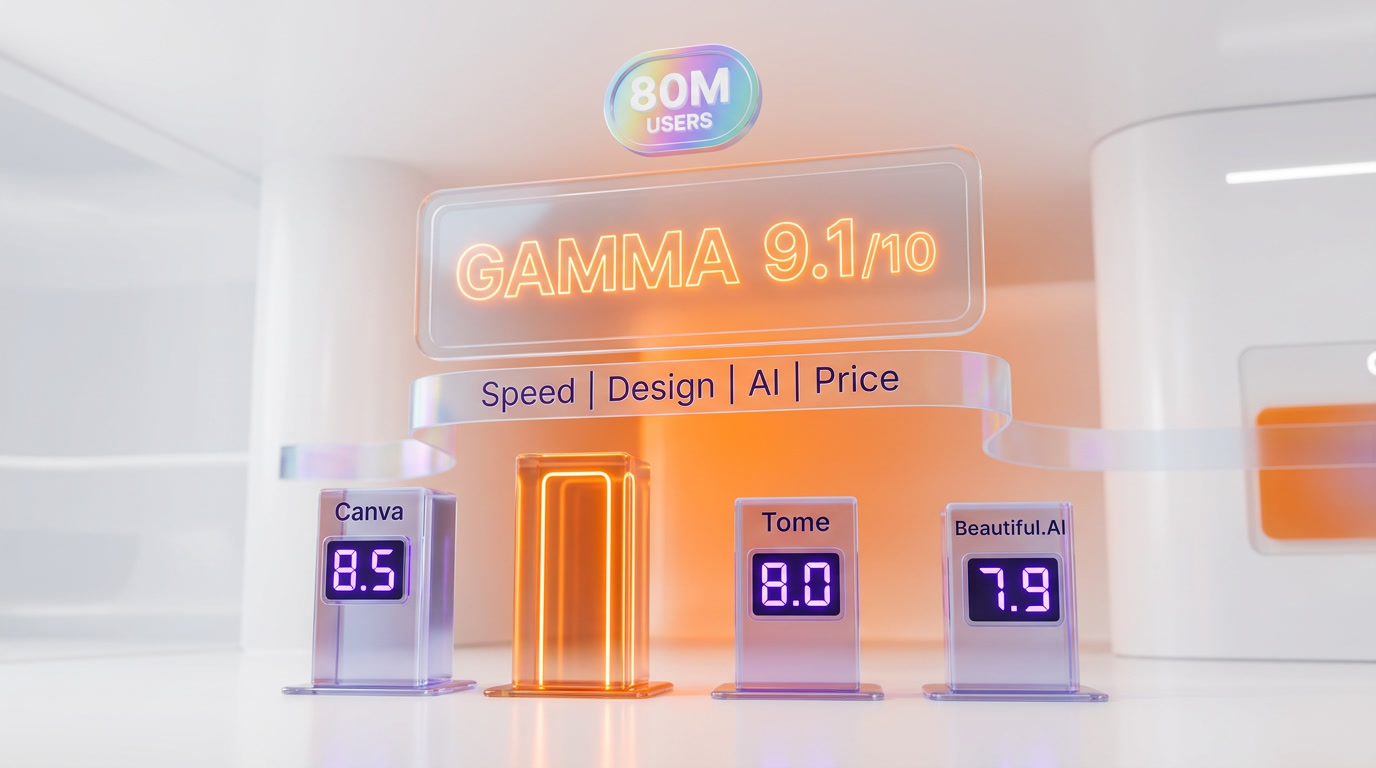 Gamma vs Canva AI Presentations vs Beautiful.AI vs Pitch — 2026 AI presentation leaders