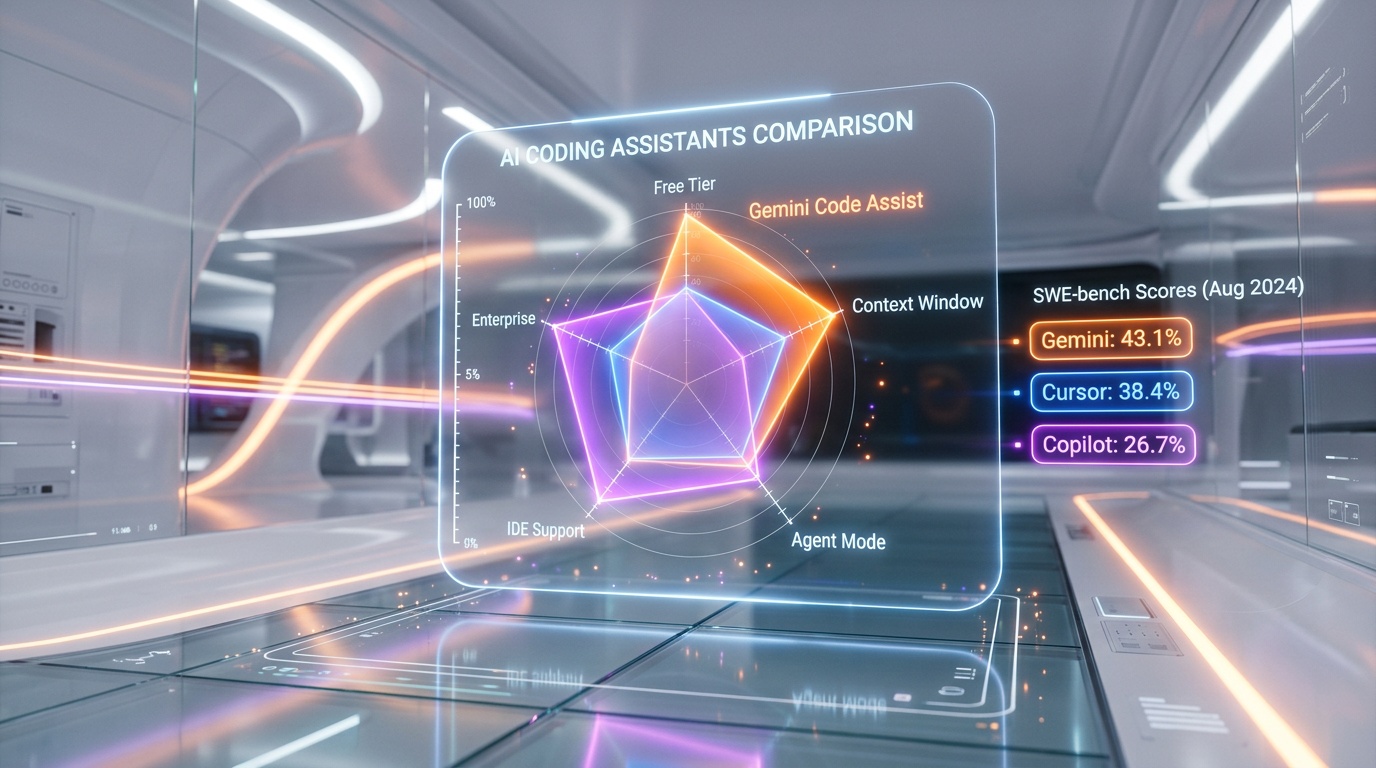Gemini Code Assist vs GitHub Copilot vs Cursor — Feature Comparison