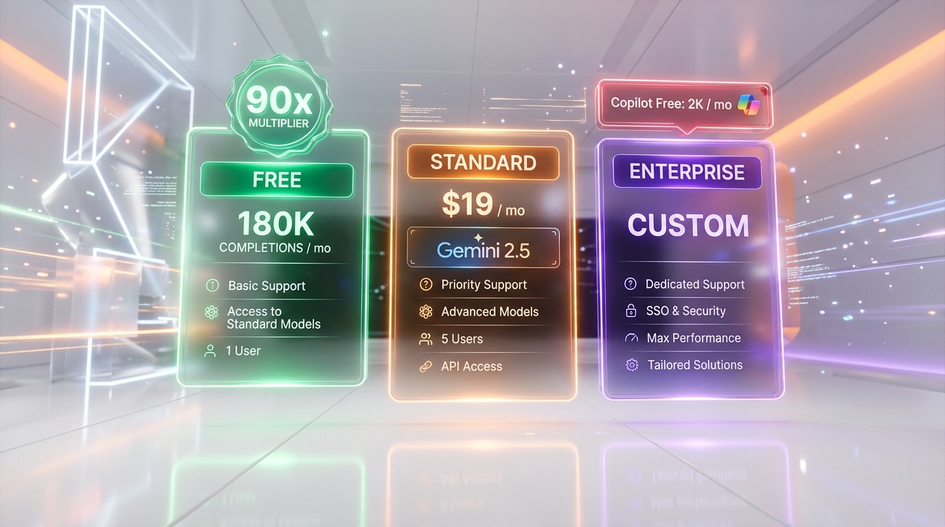 Gemini Code Assist Pricing vs Competitors