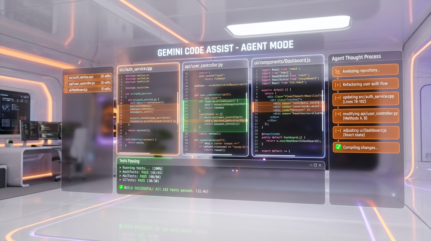 Gemini Code Assist Agent Mode in VS Code