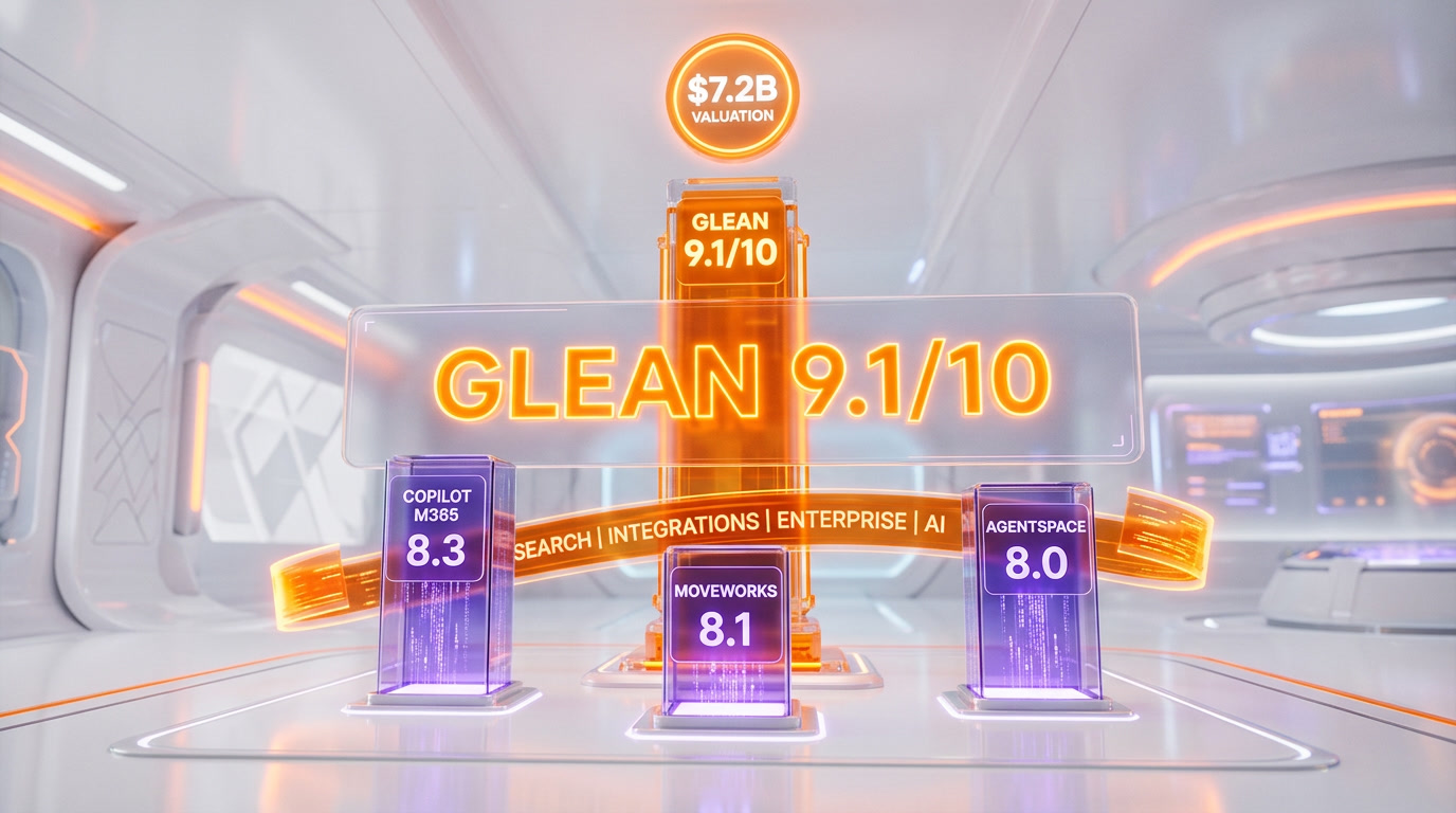 Glean vs Microsoft Copilot M365 vs Google Agentspace vs Moveworks — 2026 enterprise AI platform comparison