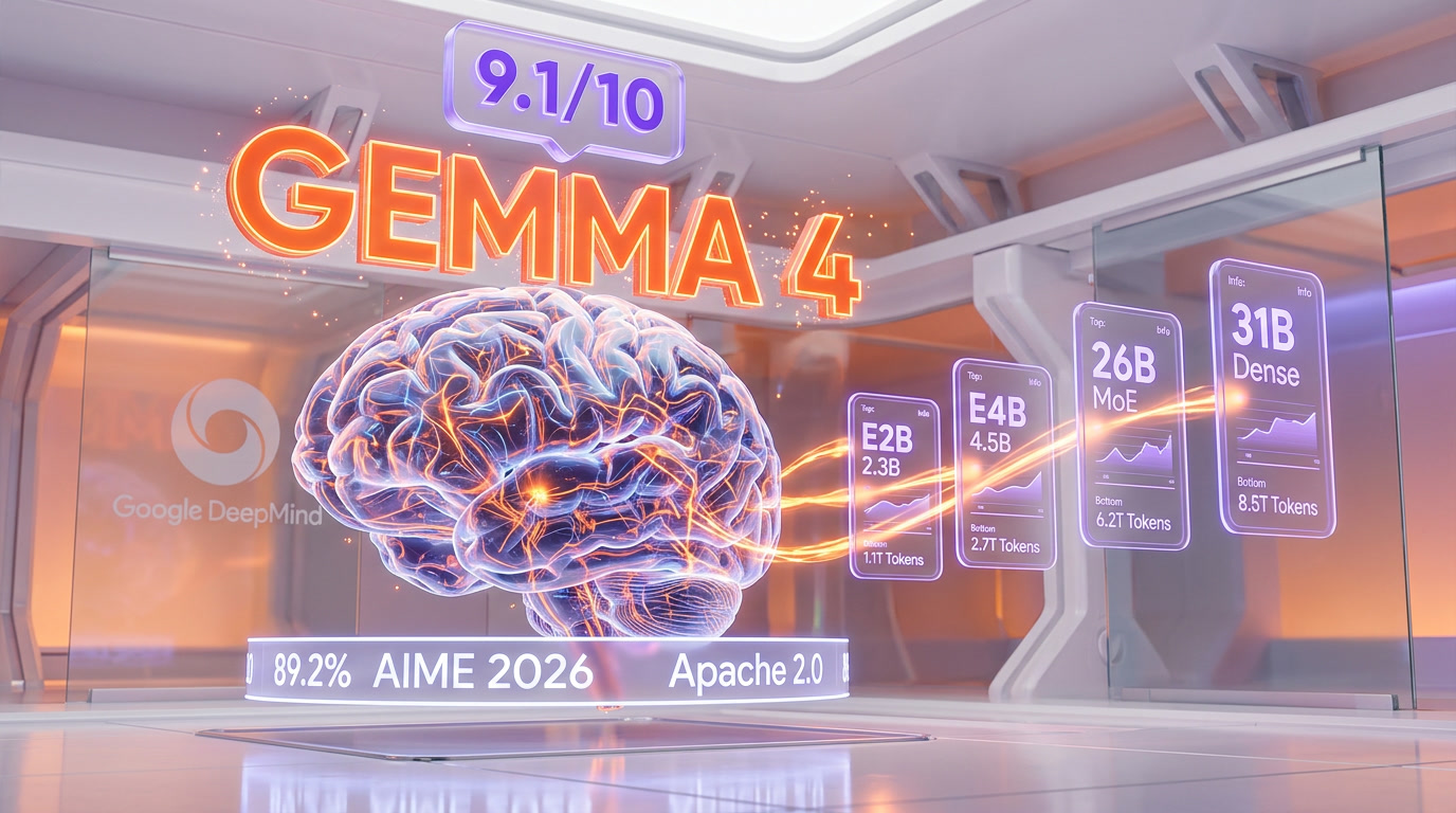 Google Gemma 4 — Open-Weight Frontier LLM Family Under Apache 2.0