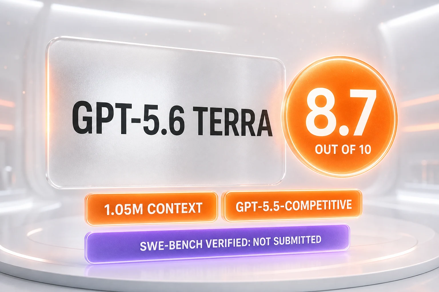 GPT-5.6 Terra verdict — 8.7 out of 10, the balanced tier most teams should reach for first