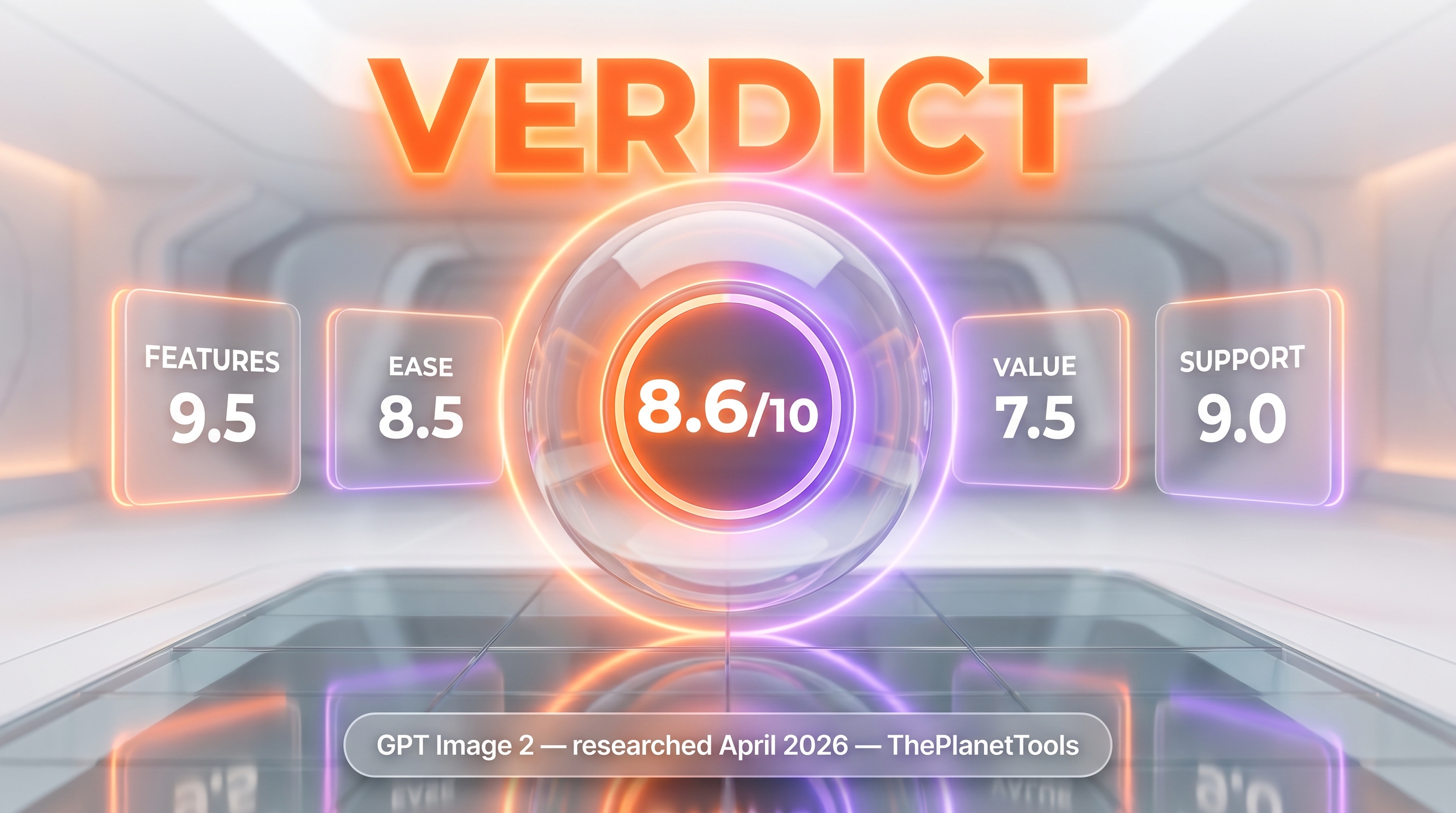 GPT Image 2 verdict — 8.6/10, the new bar for AI text rendering and reasoning-driven layout
