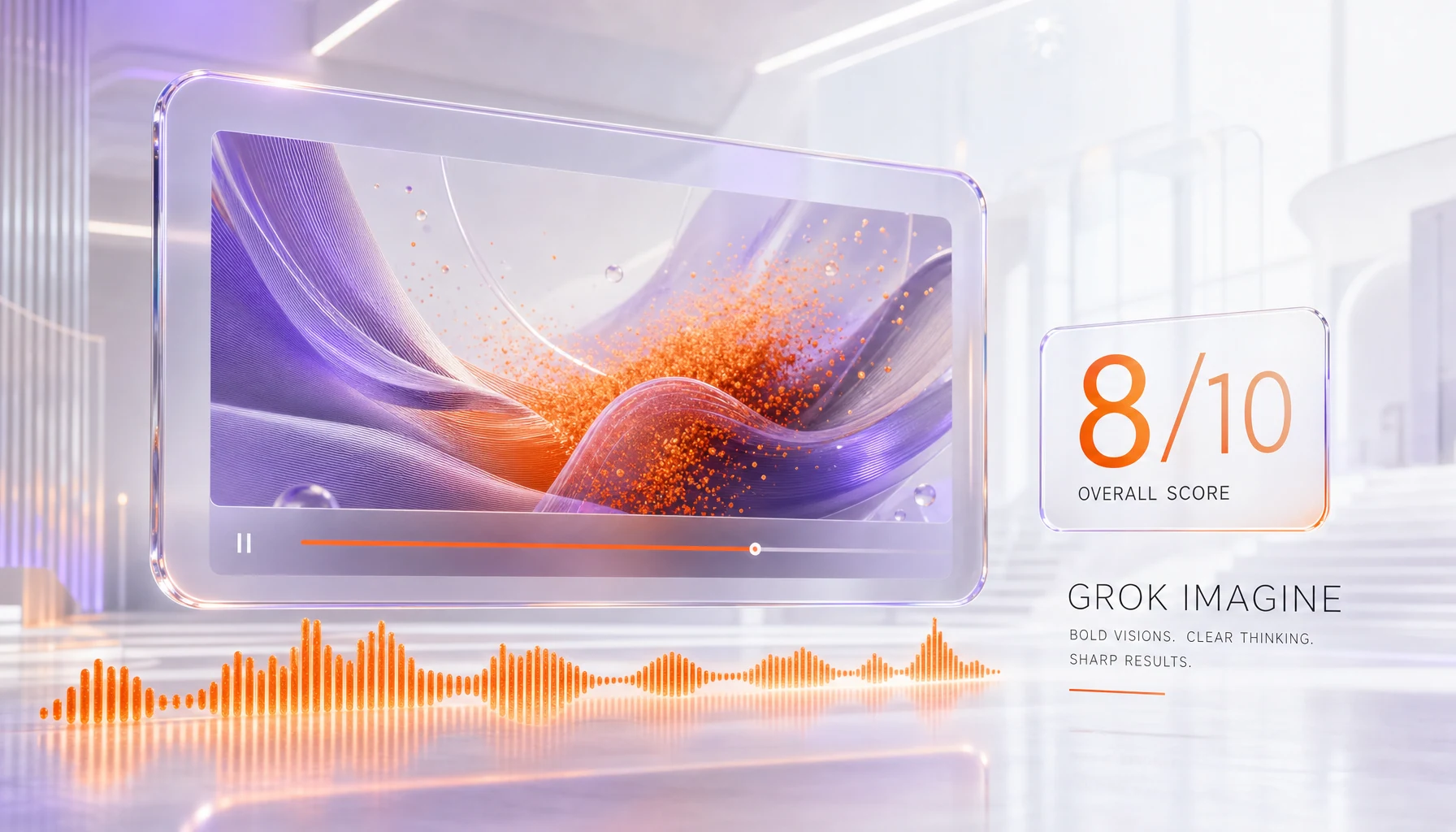 Grok Imagine review — xAI multimodal image, video, and native-audio generation model, score 8 out of 10
