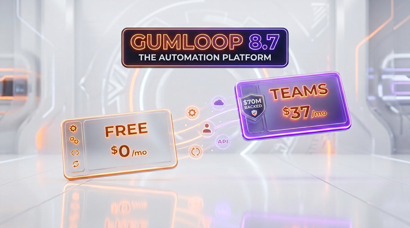 Gumloop pricing 2026 — Free 0 dollars per month, Pro 37 dollars per month, Enterprise custom