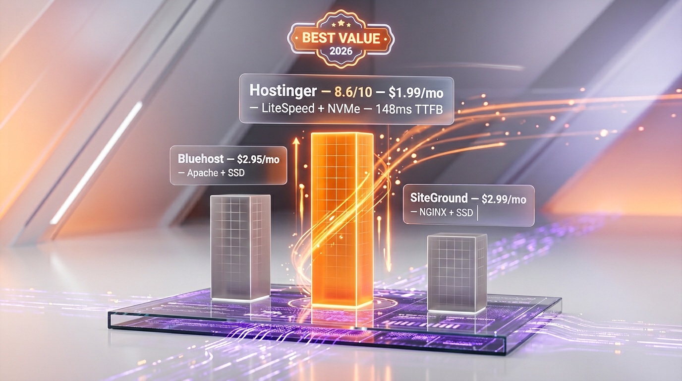 Hostinger — Hostinger vs Bluehost vs SiteGround