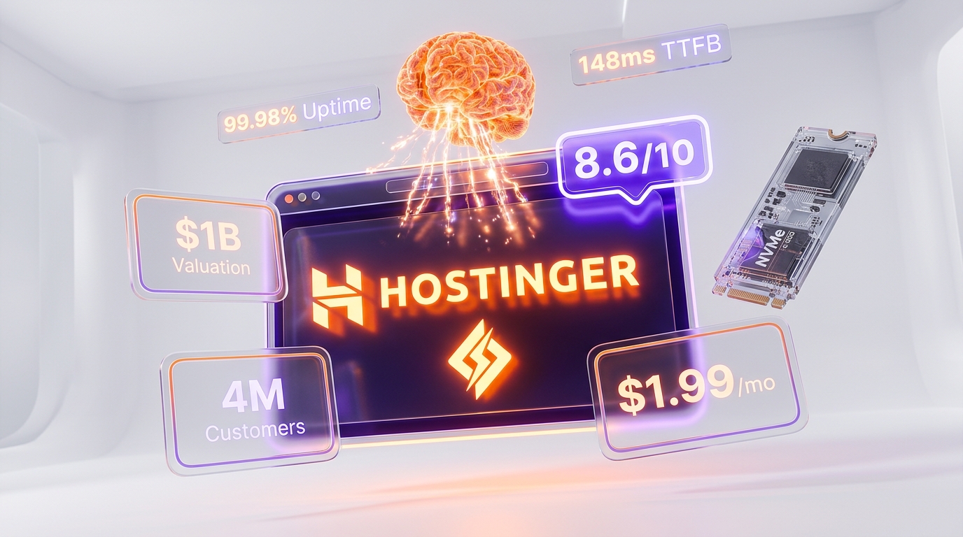Hostinger — Hostinger Hero — 8.6/10 Unicorn Host