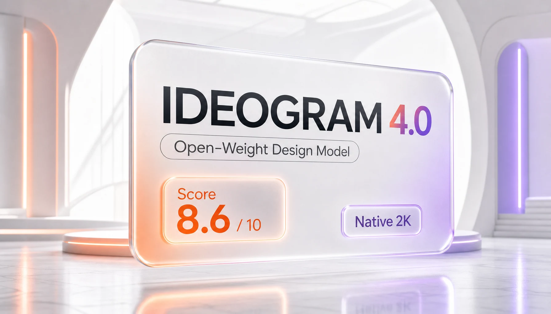 Ideogram 4.0 review 2026 — the open-weight 9.3B text-to-image model with native 2K and JSON prompting
